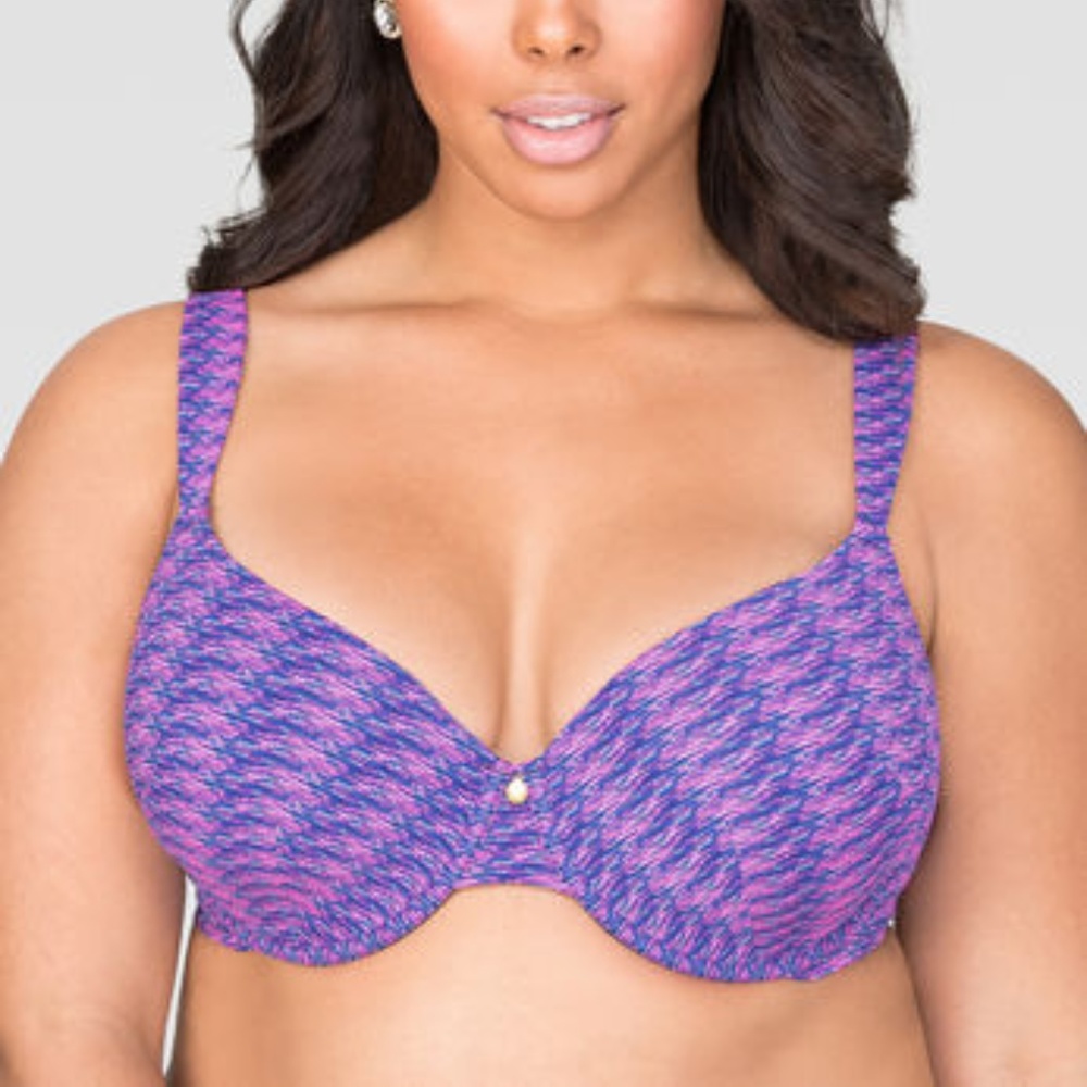 NWOT Ashley Stewart Space Dye T-Shirt Bra